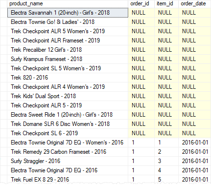 SQL Server LEFT JOIN — соединение трех таблиц